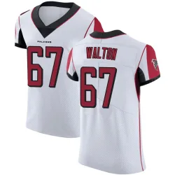 Elite Brandon Walton Men's Atlanta Falcons White Jersey - Nike