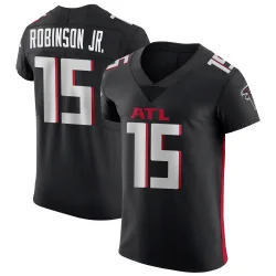 Elite Brian Robinson Jr. Men's Atlanta Falcons Black Alternate Jersey - Nike