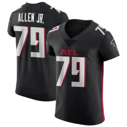 Elite Carlos Allen Jr. Men's Atlanta Falcons Black Alternate Jersey - Nike