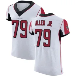 Elite Carlos Allen Jr. Men's Atlanta Falcons White Jersey - Nike