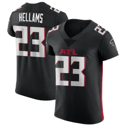 Elite DeMarcco Hellams Men's Atlanta Falcons Black Alternate Jersey - Nike