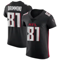 Elite Dylan Drummond Men's Atlanta Falcons Black Alternate Jersey - Nike