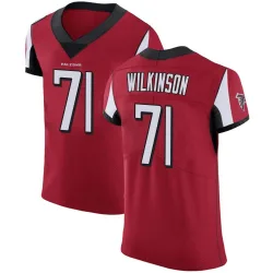 Elite Elijah Wilkinson Men's Atlanta Falcons Red Team Color Jersey - Nike