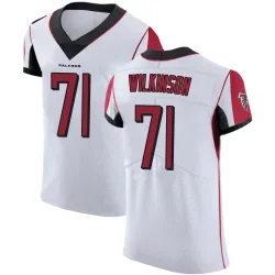 Elite Elijah Wilkinson Men's Atlanta Falcons White Jersey - Nike