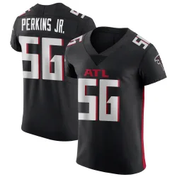 Elite Harold Perkins Jr. Men's Atlanta Falcons Black Alternate Jersey - Nike