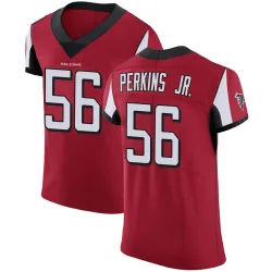 Elite Harold Perkins Jr. Men's Atlanta Falcons Red Team Color Jersey - Nike