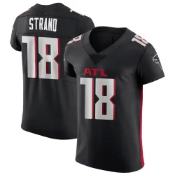 Elite Jack Strand Men's Atlanta Falcons Black Alternate Jersey - Nike