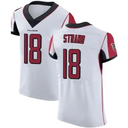 Elite Jack Strand Men's Atlanta Falcons White Jersey - Nike