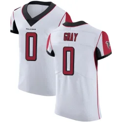 Elite Joshua Gray Men's Atlanta Falcons White Jersey - Nike