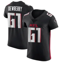 Elite Kam Dewberry Men's Atlanta Falcons Black Alternate Jersey - Nike