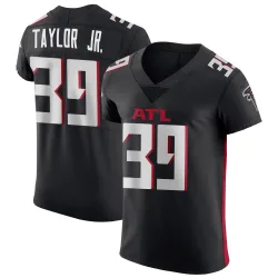 Elite Keith Taylor Jr. Men's Atlanta Falcons Black Alternate Jersey - Nike