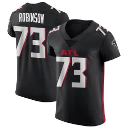 Elite Layden Robinson Men's Atlanta Falcons Black Alternate Jersey - Nike