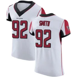 Elite Maason Smith Men's Atlanta Falcons White Jersey - Nike