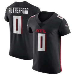 Elite Malik Rutherford Men's Atlanta Falcons Black Alternate Jersey - Nike