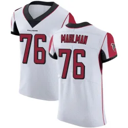 Elite Riley Mahlman Men's Atlanta Falcons White Jersey - Nike