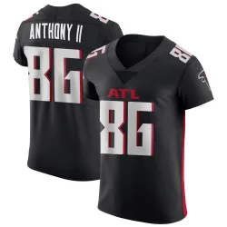 Elite Vinny Anthony II Men's Atlanta Falcons Black Alternate Jersey - Nike