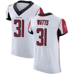 Elite Xavier Watts Men's Atlanta Falcons White Jersey - Nike