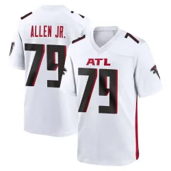 Game Carlos Allen Jr. Men's Atlanta Falcons White Jersey - Nike