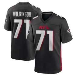Game Elijah Wilkinson Men's Atlanta Falcons Black Alternate Jersey - Nike