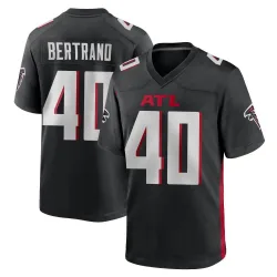 Game JD Bertrand Men's Atlanta Falcons Black Alternate Jersey - Nike