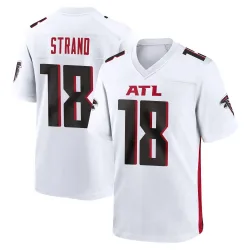 Game Jack Strand Men's Atlanta Falcons White Jersey - Nike