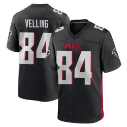 Game Jack Velling Men's Atlanta Falcons Black Alternate Jersey - Nike