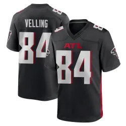 Game Jack Velling Youth Atlanta Falcons Black Alternate Jersey - Nike