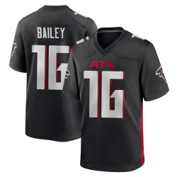 Game Jake Bailey Men's Atlanta Falcons Black Alternate Jersey - Nike