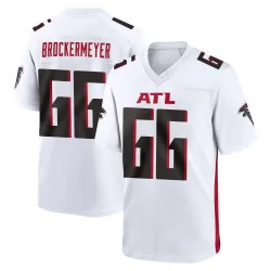Game James Brockermeyer Men's Atlanta Falcons White Jersey - Nike