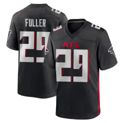 Game Jordan Fuller Men's Atlanta Falcons Black Alternate Jersey - Nike