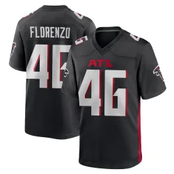 Game Philip Florenzo Youth Atlanta Falcons Black Alternate Jersey - Nike