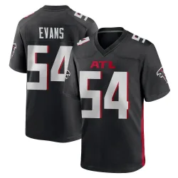 Game Rashaan Evans Youth Atlanta Falcons Black Alternate Jersey - Nike