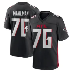 Game Riley Mahlman Men's Atlanta Falcons Black Alternate Jersey - Nike