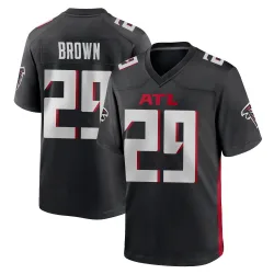 Game Sydney Brown Men's Atlanta Falcons Black Alternate Jersey - Nike