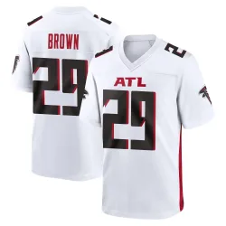 Game Sydney Brown Men's Atlanta Falcons White Jersey - Nike