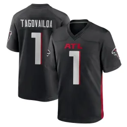 Game Tua Tagovailoa Youth Atlanta Falcons Black Alternate Jersey - Nike