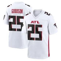 Game Tyler Goodson Men's Atlanta Falcons White Jersey - Nike