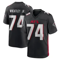 Game Tyrone Wheatley Jr. Youth Atlanta Falcons Black Alternate Jersey - Nike