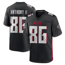 Game Vinny Anthony II Men's Atlanta Falcons Black Alternate Jersey - Nike