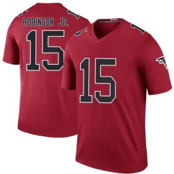 Legend Brian Robinson Jr. Men's Atlanta Falcons Red Color Rush Jersey - Nike