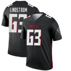 Legend Chris Lindstrom Men's Atlanta Falcons Black Jersey - Nike