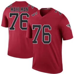 Legend Riley Mahlman Youth Atlanta Falcons Red Color Rush Jersey - Nike