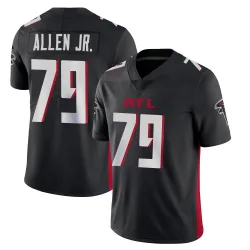 Limited Carlos Allen Jr. Men's Atlanta Falcons Black Vapor Untouchable Jersey - Nike