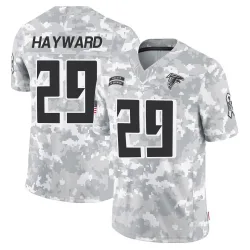 Limited Casey Hayward Men's Atlanta Falcons Arctic Camo 2024 Salute to Service Jersey - Nike