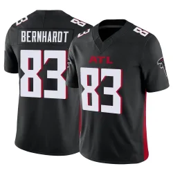 Limited Jared Bernhardt Men's Atlanta Falcons Black Vapor F.U.S.E. Jersey - Nike