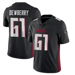 Limited Kam Dewberry Men's Atlanta Falcons Black Vapor Untouchable Jersey - Nike