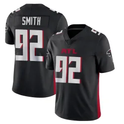 Limited Maason Smith Men's Atlanta Falcons Black Vapor Untouchable Jersey - Nike