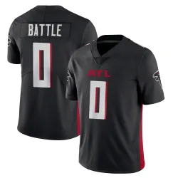 Limited Trent Battle Men's Atlanta Falcons Black Vapor Untouchable Jersey - Nike